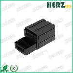 Drawer Type ESD Storage Box / Injection Box Stackable For Electronic Work Shop