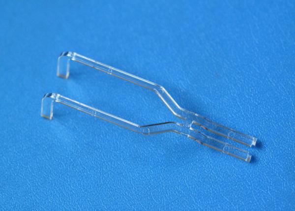 Quality Design / Custom Made OEM / ODM Colorless LED Light Guide Optical Feedback PC 58.7x13.9x14.4 for sale