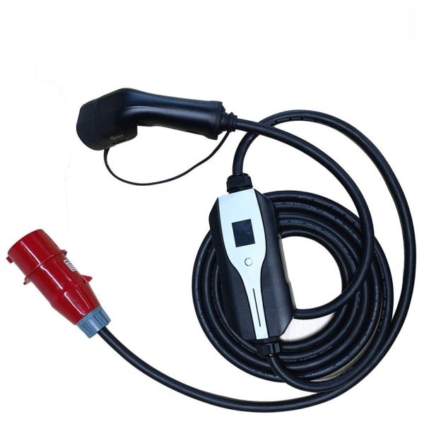 SAE J1772 Type 1 Portable Level 2 EV Charger EVSE Switchable With CEE Plug
