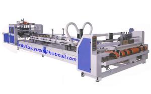 China Fully Automatic Folder Gluer Machine, inline stitcher or strapper unit as option wholesale