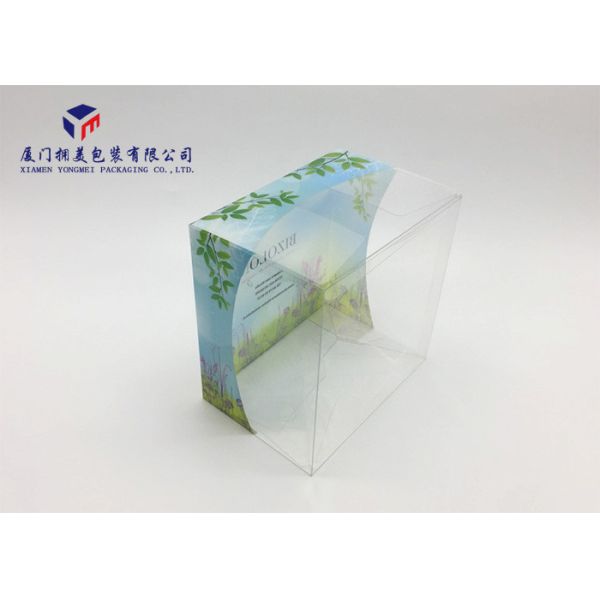 Plastic Retail Packaging Boxes For Chocolate Rectangle Shape PET Plastic Box