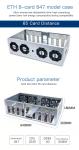 847 Rig Case 8GPU Computer Case For Case Universal Type For Motherboard Machine