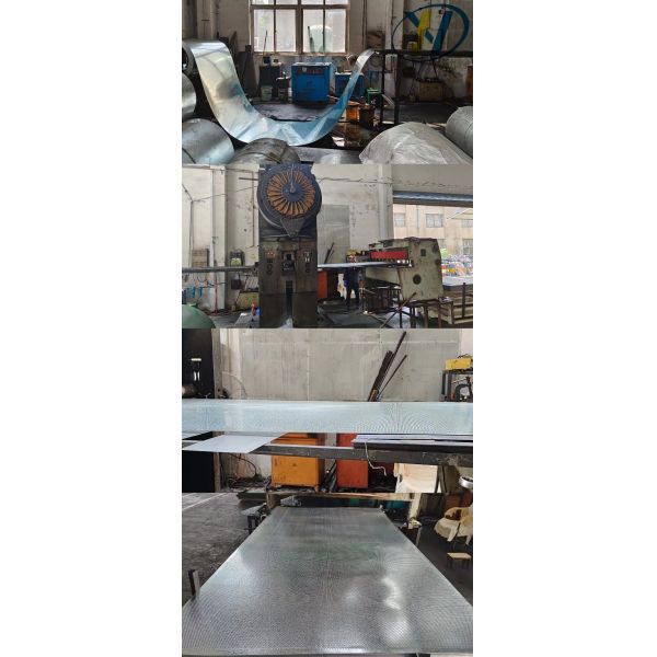 Triangular Hole Perforated Galvanized Iron Sheet Metal For Decoration