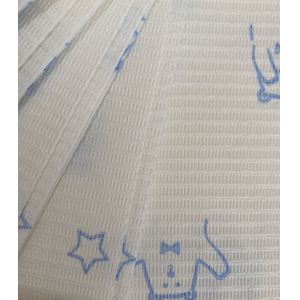 China Good Absorbent 36*66cm Dental Patient Bibs wholesale