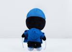 Huggable Soft Plush Toys Super Soft Fabric Cusomized Logo High Elasticity