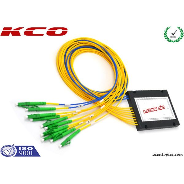 Optical Fiber Splitter 2X8 / Fiber Optic Splitter Loss Fiber To The Home Type