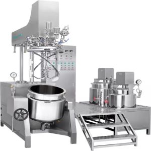China 220V PLC Cosmetic Homogenizer Mixer , Rustproof Lotion Homogenizer Machine wholesale