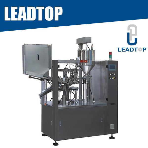 Quality Automatic Tube Filling And Sealing Machine PLC Controller And Color Touch Screen for sale