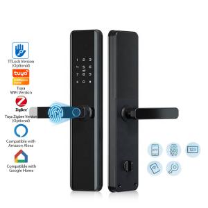 China High Quality Fingerprint Smart Door Lock for Hotel and Security multi-verification Smart Wireless Door Lock TUYA/TTLOCK on sale