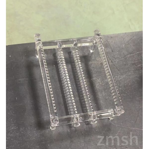 4 Inch 6 Inch High Purity Quartz Crystal Boat SiO2 Wafer Diffusion Processing High Temperature Resistance