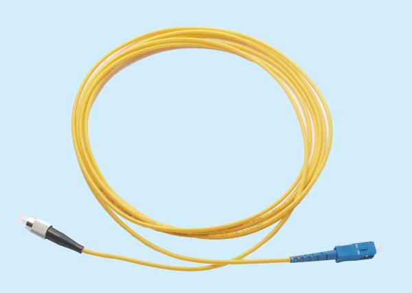 Quality PATCH CORD FC/SC 3 MM Simplex Fiber Optic Connector SINGLE MODE 1-100MT for sale