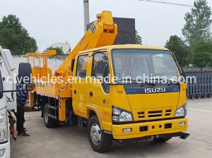 China 4X2 ISUZU Aerial Platform Truck 22m Truck Mounted Hydraulic Platform wholesale