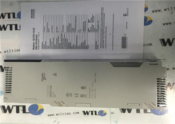 20 MHz 140CPU11302 PLC Programmable Logic Controller 780MA Current