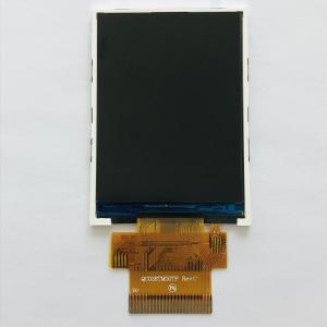 China 300cd m2 Width 50mm 2.8 Inch TFT LCD Color Monitor Capacitive Touch Screen wholesale