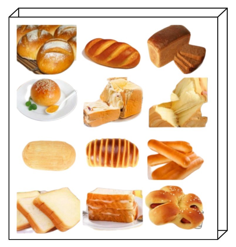 Complete Bread Processing Line Machine, Automatic Baguette Production Line