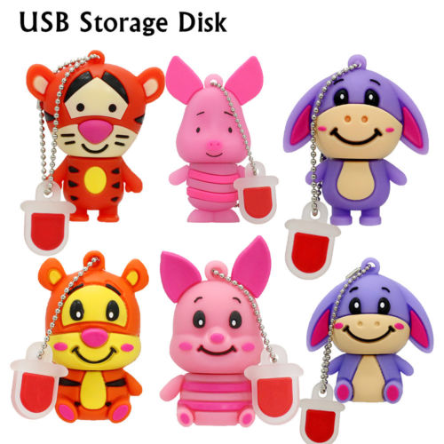 Usb 2.0 Cartoon Usb Flash Drive Memory Stick 2GB 4GB 8GB Flash Drive