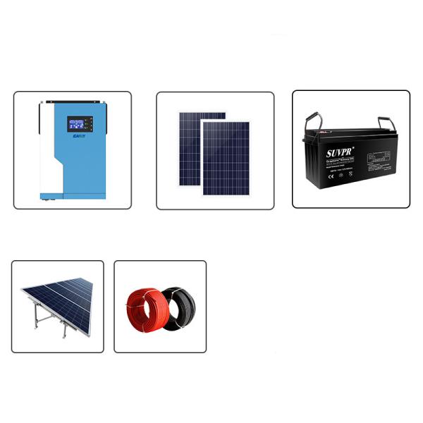 Quality IEC Off Grid Solar Power System 3.5Kw Horizontal Control All In One Machine for sale