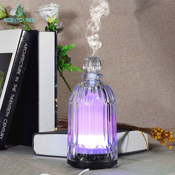 Office 120ml 3D Glass Ultrasonic Aromatherapy Diffuser