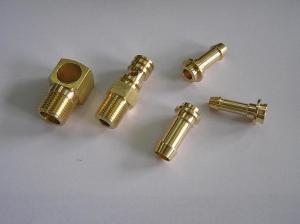 China Customized CNC Machining of Brass Nut Part with ASTM Standard and /-0.05mm Tolerance wholesale