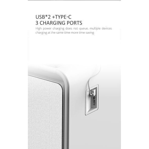 Home Furniture Refrigerator Touch Screen Side Table with 0.32kwh/24h Power Consumption