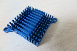 China Blue Anodized Cold Forge Aluminium Heat Sink Profiles For Cooling System​ wholesale