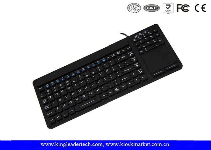 China EN60601 Passed Waterproof Medical Keyboard With  Touchpad Including Numeric Keypad on sale China EN60601 Passed Waterproof Medical Keyboard With  Touchpad Including Numeric Keypad on sale