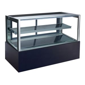 Commercial Refrigerated Cake Display Cabinets 280L Capacity With Sliding Door