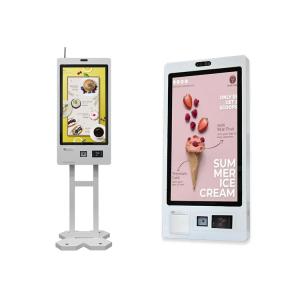 China 32 Inch Ordering Kiosk Software Interactive Android Self Payment Machine wholesale