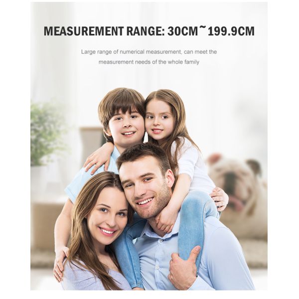 High Precision Wireless 3.0v 30cm Digital Height And Weight Scale