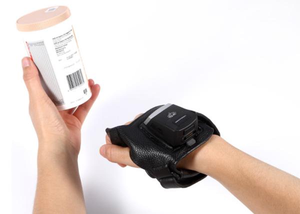 Quality Bluetooth Cordless Barcode Scanner , Finger Trigger Barcode Reader Easy Operation for sale