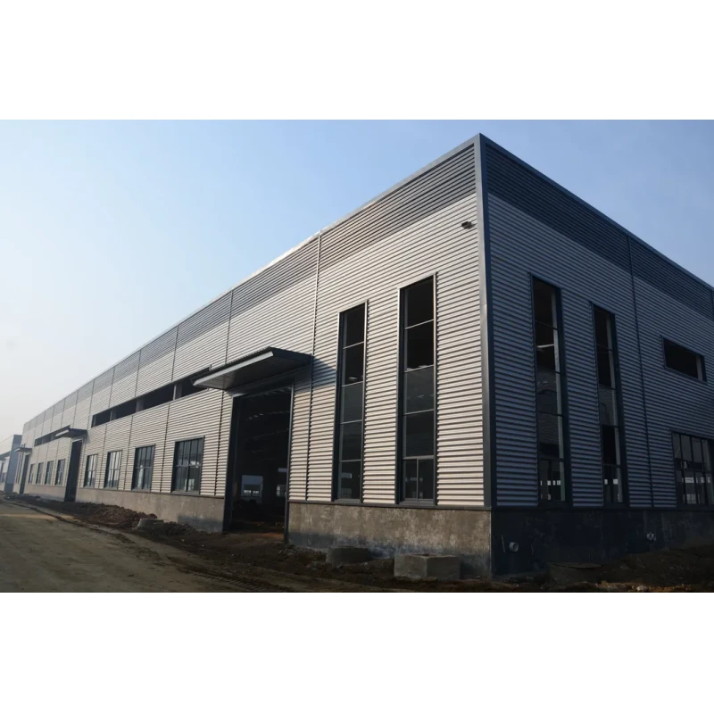 Prefabricated Steel Structure Industrial Workshop Building with CE Certificate Customized Size and Seismic Grade 8