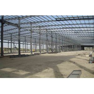 Galvanized Structural Steel Buildings Greenhouse Frame Q235B Q355B