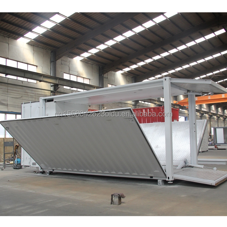 20ft 10ft Mini Pop-up Shop Container Coffee Shop Bar Fast-food Restaurant Convenience Store Kiosk Booth for Supermarket