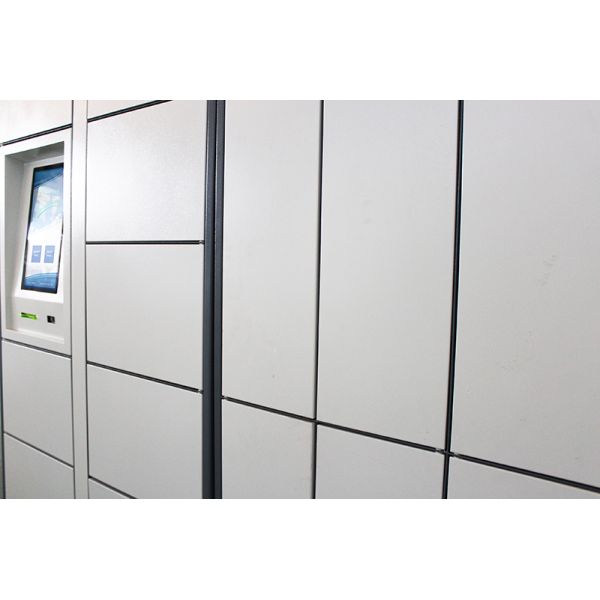 Intelligent Storage Laundry Locker Wash Clothes Delivery Box With Screen