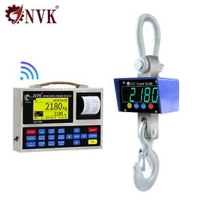 China 1/2/3/5/10T Industrial Hook Digital Hanging Scale Wireless Remote Control Hanging Weighing Scale wholesale