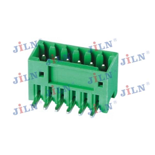 Quality Green Color 2.50mm or 2.54mm Pitch Pluggable Terminal Blocks Pcb Application for sale