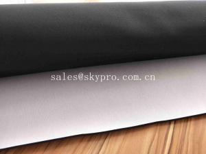 China Colorful Sponge Foam Neoprene Fabric Roll For Melamine Foam Sheet Rubber Sheet on sale