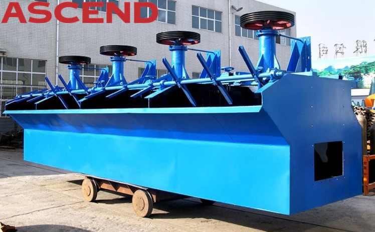 Copper Flotation Mining Processing Plant Equipment Rocks Particle Minerals