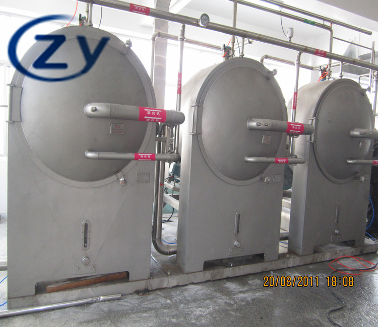 China 15kw Tapioca Starch Machine Continue Sieving Starch Extraction Machine wholesale