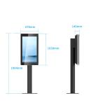 Multi Media Touch Screen Information Kiosk Compact Android Operation System