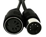 Durable DIN Power Cable Custom Length With High Efficient Signal Transfer