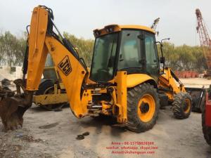China 4.4 L Displacement Used Jcb 3cx Backhoe Loader 2740 Mm Max Loading Height wholesale
