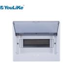 Electrical Plastic Single Phase MCB Box , 10 Way DB Box Surface Mounted