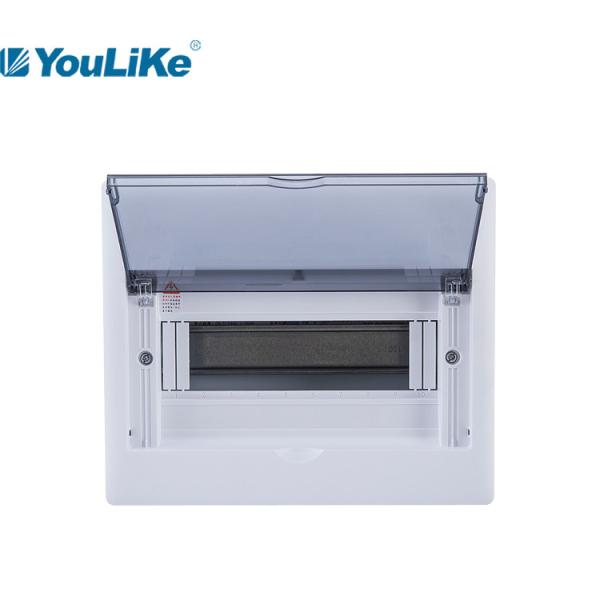 Quality Electrical Plastic Single Phase MCB Box , 10 Way DB Box Surface Mounted for sale