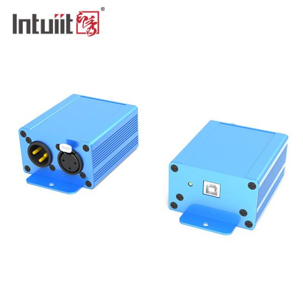 Quality Aluminum DMX512 Signal Transformer Box Linked With Computer for sale