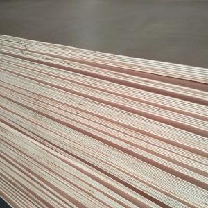China Composite Hardwood Veneered Plywood , 4x8 Feet Birch Faced Poplar Plywood wholesale