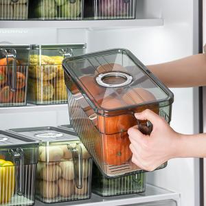 China 3L Plastic Lunchable Containers Time Keeping ODM Refrigerator Storage Containers wholesale