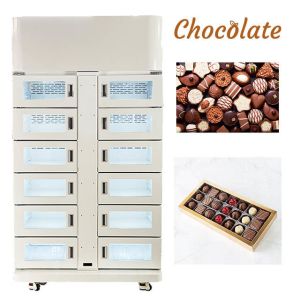 China Winnsen Eletronic Smart Cooling Food Chocolate Vending Locker With Remote on sale