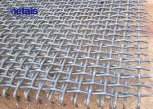 Precision Crimping Woven Wire Mesh Screens For Window Net Heavy Square Mesh