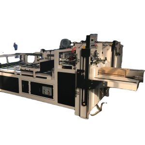 China Semi Automatic Carton Box Folder Gluer Pasting Machine 60m/Min on sale
